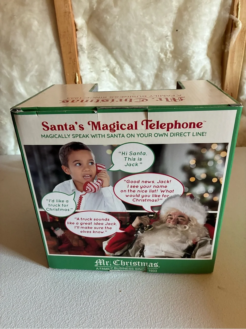 Mr. Christmas talk santa